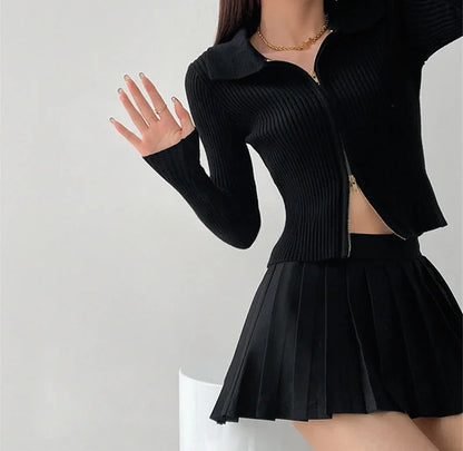 Skirts for Women High Waist Woman Skirt Sexy Trend Coquette Korean Fashion Casual Summer 2024 Clothing Sales Aesthetic V Premium