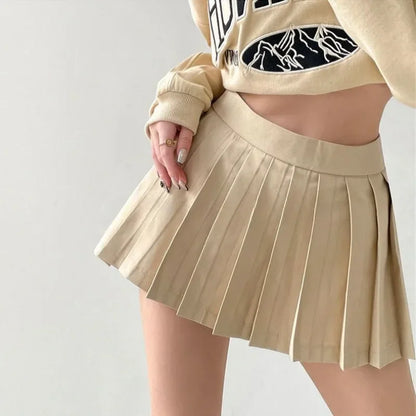 Skirts for Women High Waist Woman Skirt Sexy Trend Coquette Korean Fashion Casual Summer 2024 Clothing Sales Aesthetic V Premium