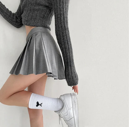 Skirts for Women High Waist Woman Skirt Sexy Trend Coquette Korean Fashion Casual Summer 2024 Clothing Sales Aesthetic V Premium