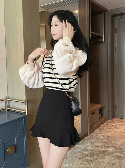 Skirts For Women Wrap A Line High Waist Tight Woman Skirt Trend Offer Aesthetic Hot Summer 2024 V Casual Premium Cheap Modest