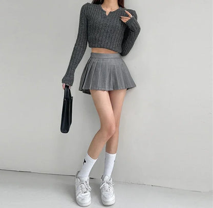 Skirts for Women High Waist Woman Skirt Sexy Trend Coquette Korean Fashion Casual Summer 2024 Clothing Sales Aesthetic V Premium