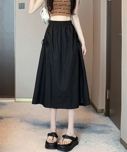 Skirts For Women Chubby Woman Skirt Drawstring Cargo New In Cheap Stylish Chic And Elegant Offer Aesthetic Hot Clothing Sales V