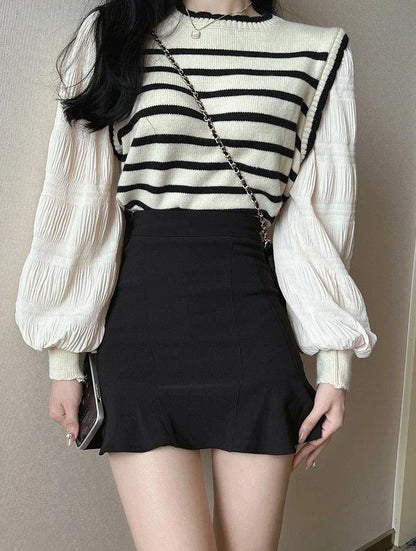 Skirts For Women Wrap A Line High Waist Tight Woman Skirt Trend Offer Aesthetic Hot Summer 2024 V Casual Premium Cheap Modest