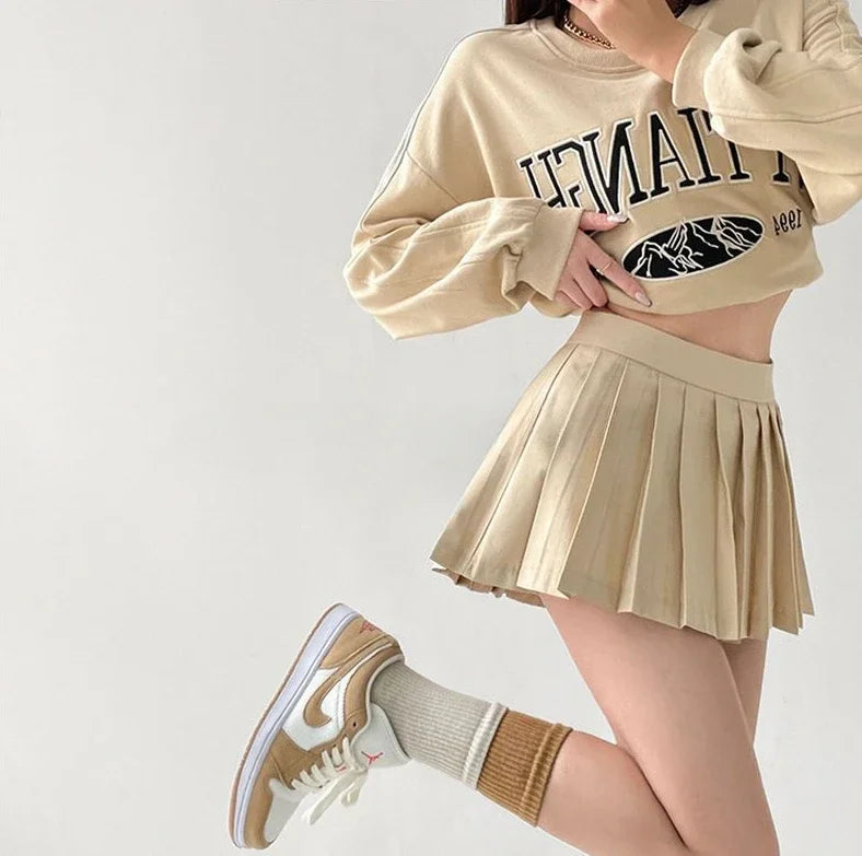 Skirts for Women High Waist Woman Skirt Sexy Trend Coquette Korean Fashion Casual Summer 2024 Clothing Sales Aesthetic V Premium