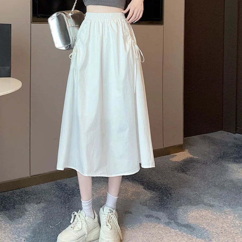 Skirts For Women Chubby Woman Skirt Drawstring Cargo New In Cheap Stylish Chic And Elegant Offer Aesthetic Hot Clothing Sales V